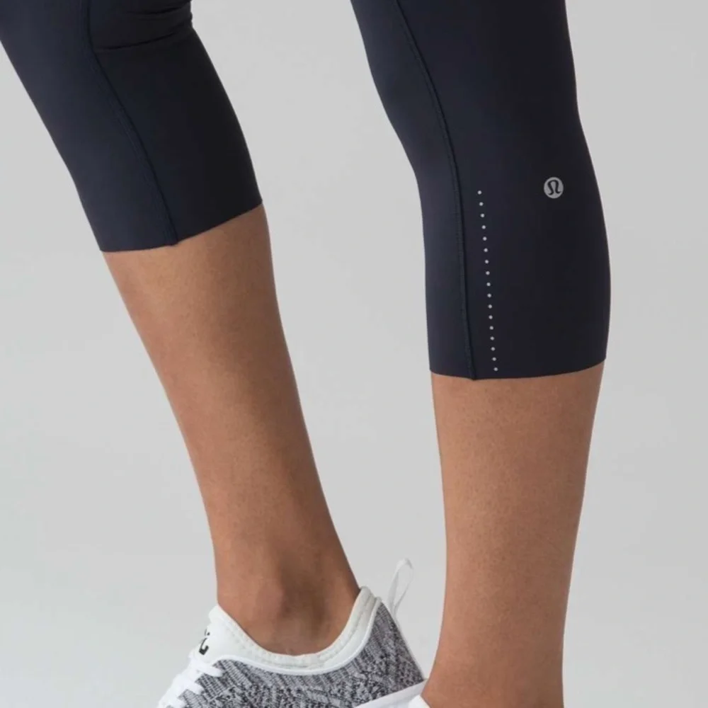 Lululemon Women’s Fast & Free Crop II Leggings Tights *Nulux 19